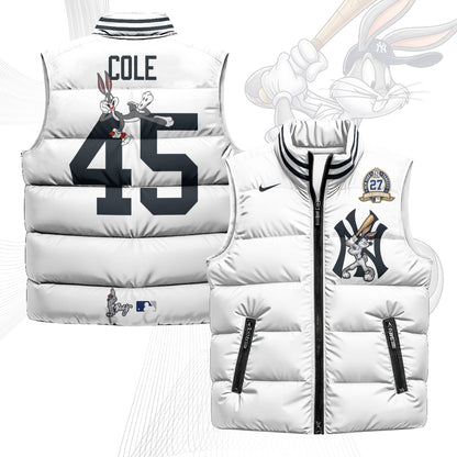 NYY Edition Unisex Puffer Vest - Printed