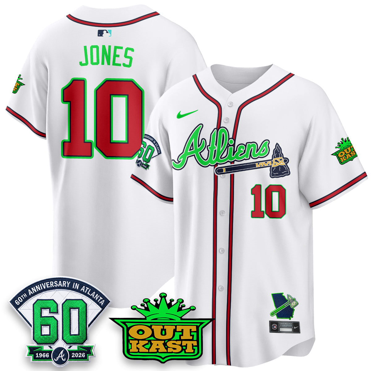 ATL x Atliens Cool Base Galaxy Version Jersey - Stitched-NQD