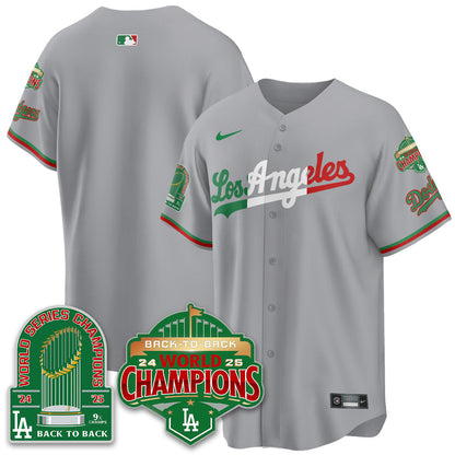 LAD Mexico Vapor Limited Jersey - 9x & B2B Champs - Stitched