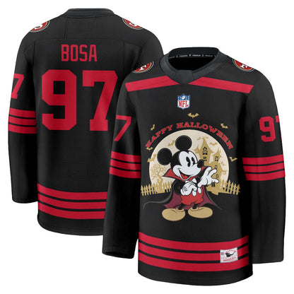 SF x Halloween Cartoon Mouse Edition Hockey Jersey - Printed