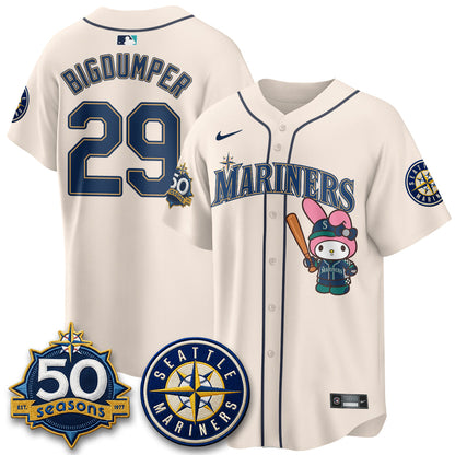 SEA x  Pink Sanrio Friend Vapor Jersey - Stitched