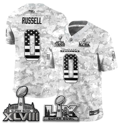 SEA 2026 Salute to Service Edition Vapor Jersey V2- Stitched