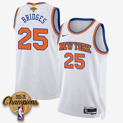 NYK 2026 Basketball Champions Vapor Jersey V2- Stitched