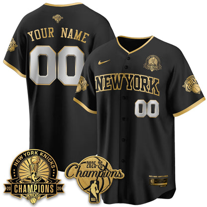 NYK 2026 NBA Champions Special Edition Vapor Custom Jersey V2- Stitched