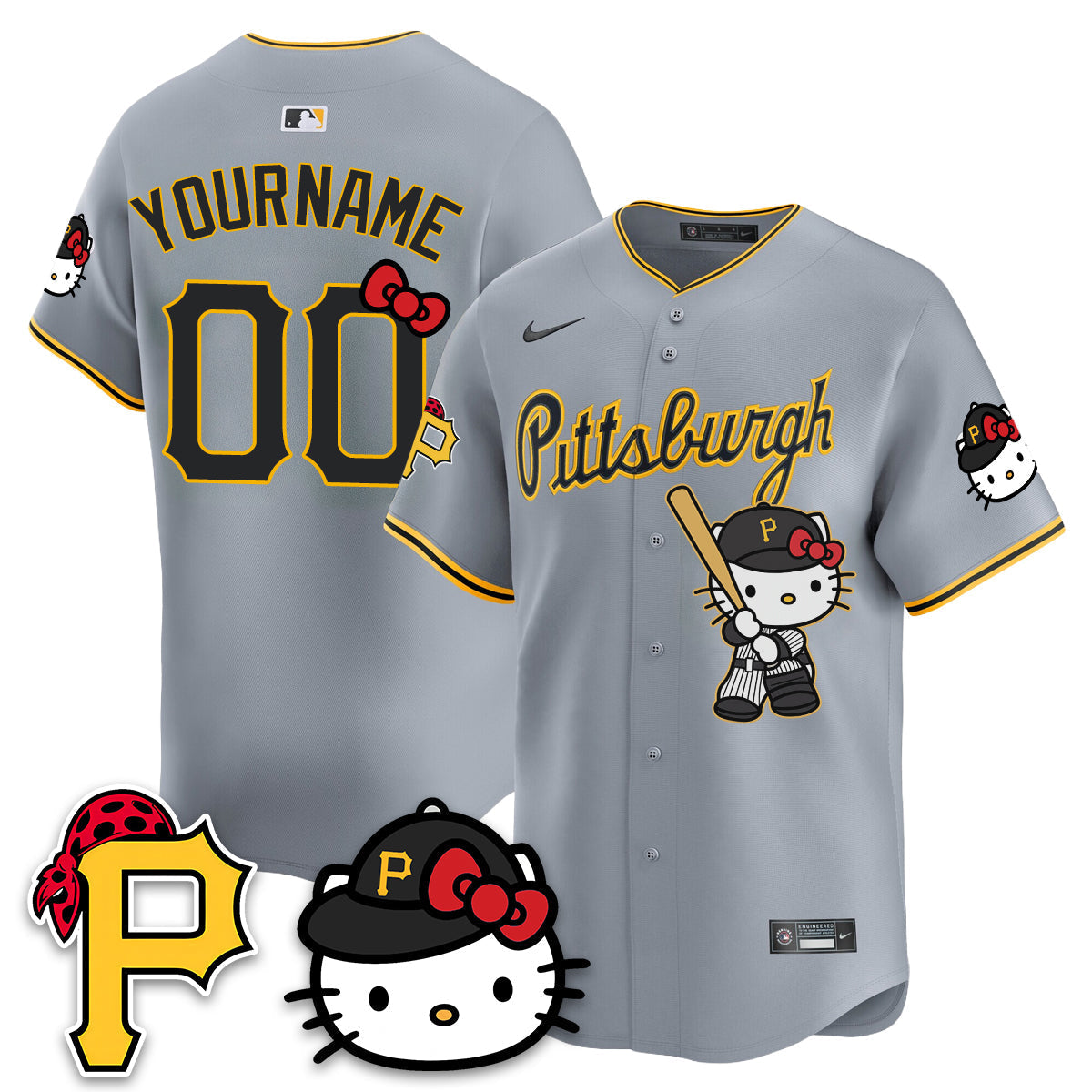 PIT x Meow KT Vapor Limited Custom Jersey - Stitched