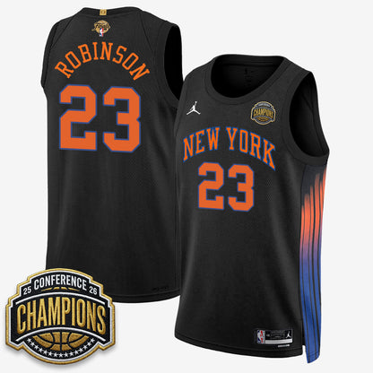 NYK 2026 NBA Finals City Edition Jersey V3- Stitched