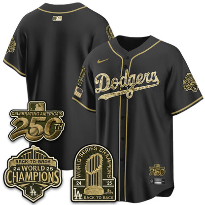 LAD Military Appreciation Game Day Jersey V2 - Stitched