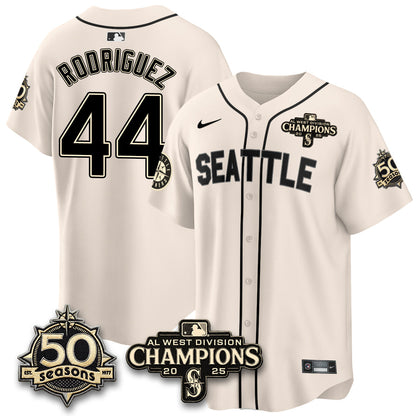 SEA Vapor Premier Limited Jersey - 50th Anniversary & AL West Division Champions - Steelheads Community Funds - Stitched