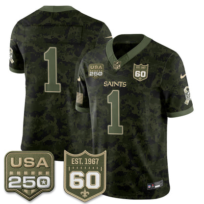 NO 2026 Salute to Service Vapor Jersey - Stitched