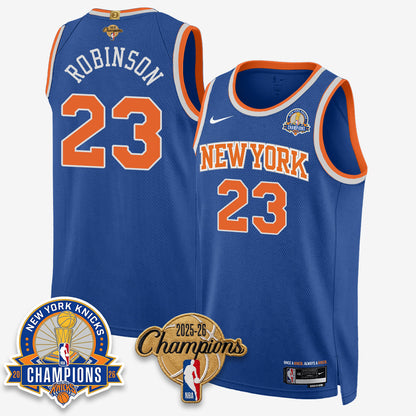 NYK 2026 Basketball Champions Special Edition Vapor Jersey V2- Stitched