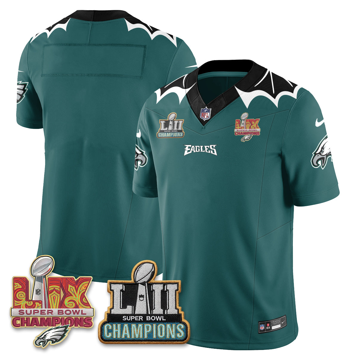 PHI x Bat Edition Vapor Jersey - Stitched