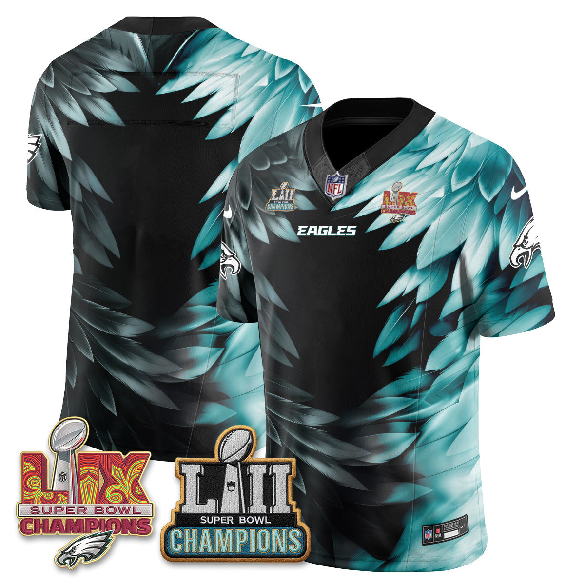 PHI Fangear Edition Vapor Jersey - Stitched-NQD.