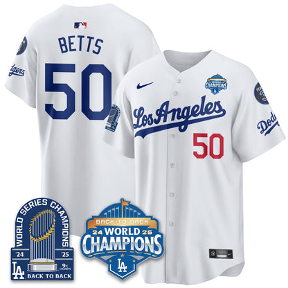 LAD Alternate Vapor Limited Jersey - 9x Champs - Stitched