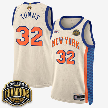 NYK 2026 NBA Finals City Edition Jersey V3- Stitched