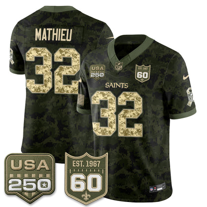 NO 2026 Salute to Service Vapor Jersey - Stitched