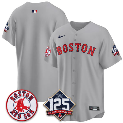 BOS 125th Anniversary Patch Vapor Jersey - Stitched-DTD