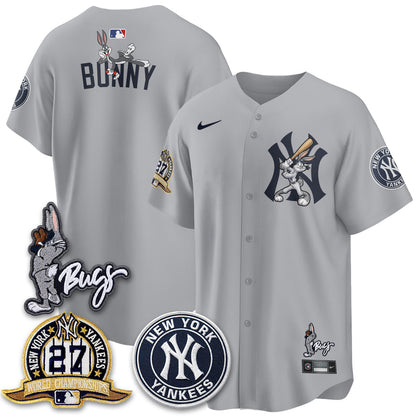 NYY Bunny Vapor Limited Jersey - Stitched