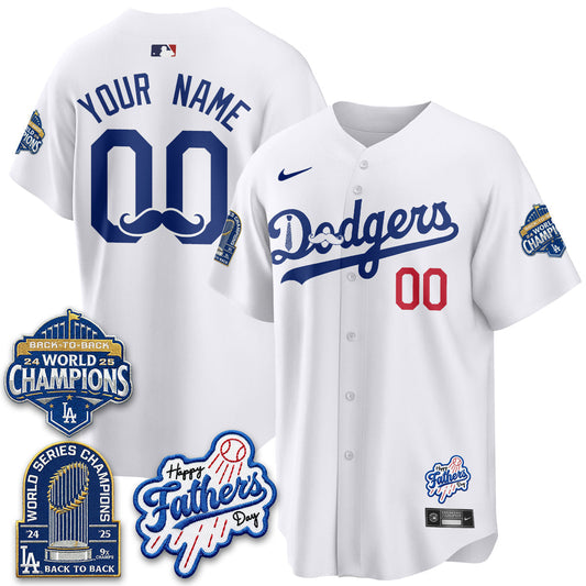LAD Happy Father's Day 2026 Custom Jersey - Stitched