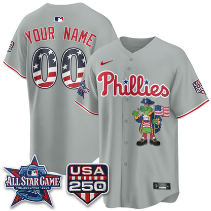 PHI 2026 All Star Phanatic Edition Vapor Custom Jersey - Stitched