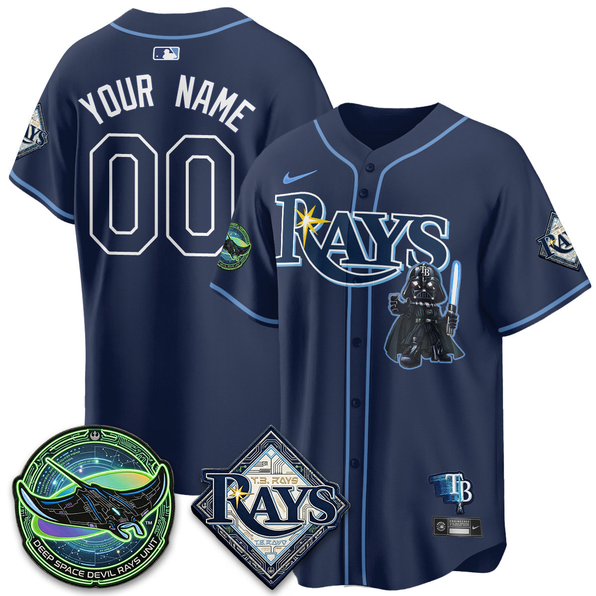 TB x SW Vapor Limited Custom Jersey - Printed