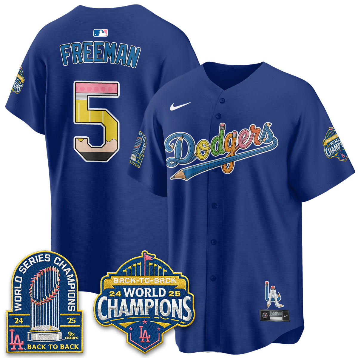 LAD x Back to School Style Vapor Jersey - Stitched