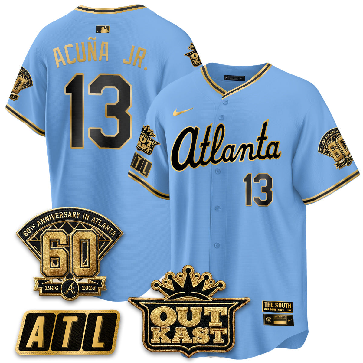 ATL 2026 Gothic Edition Vapor Limited Jersey - Stitched