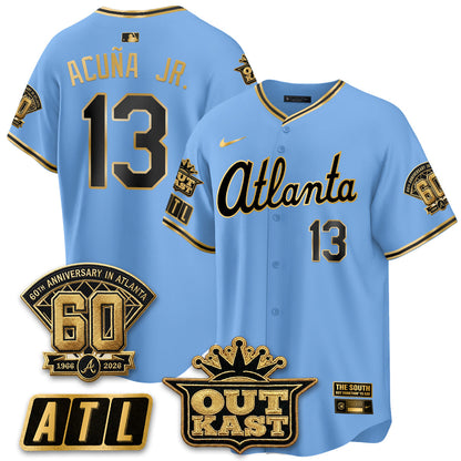 ATL 2026 Gothic Edition Vapor Limited Jersey - Stitched