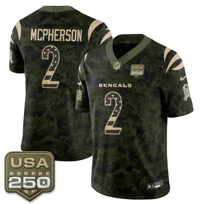CIN 2026 Salute to Service Vapor Jersey - Stitched