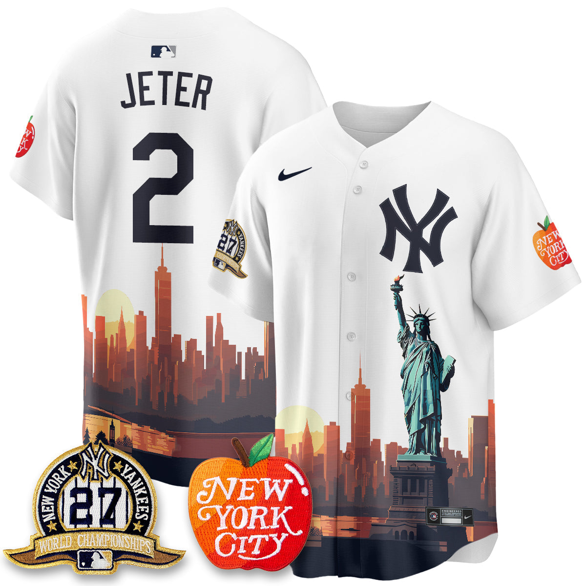 NYY City Edition Vapor Jersey - Stitched