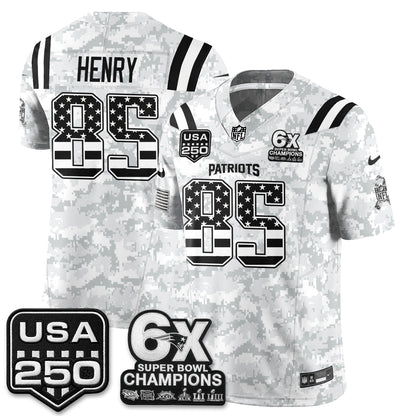 NE 2026 Salute to Service Edition Vapor Jersey - Stitched