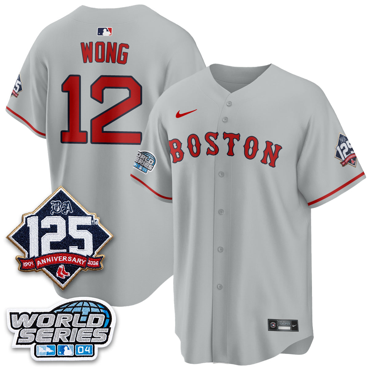 BOS Throwback 2004 Vapor Jersey - Stitched