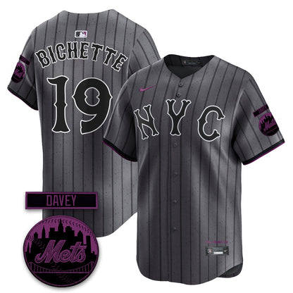 NYM 2026 Davey Johnson Memorial Vapor Limited Jersey - Stitched
