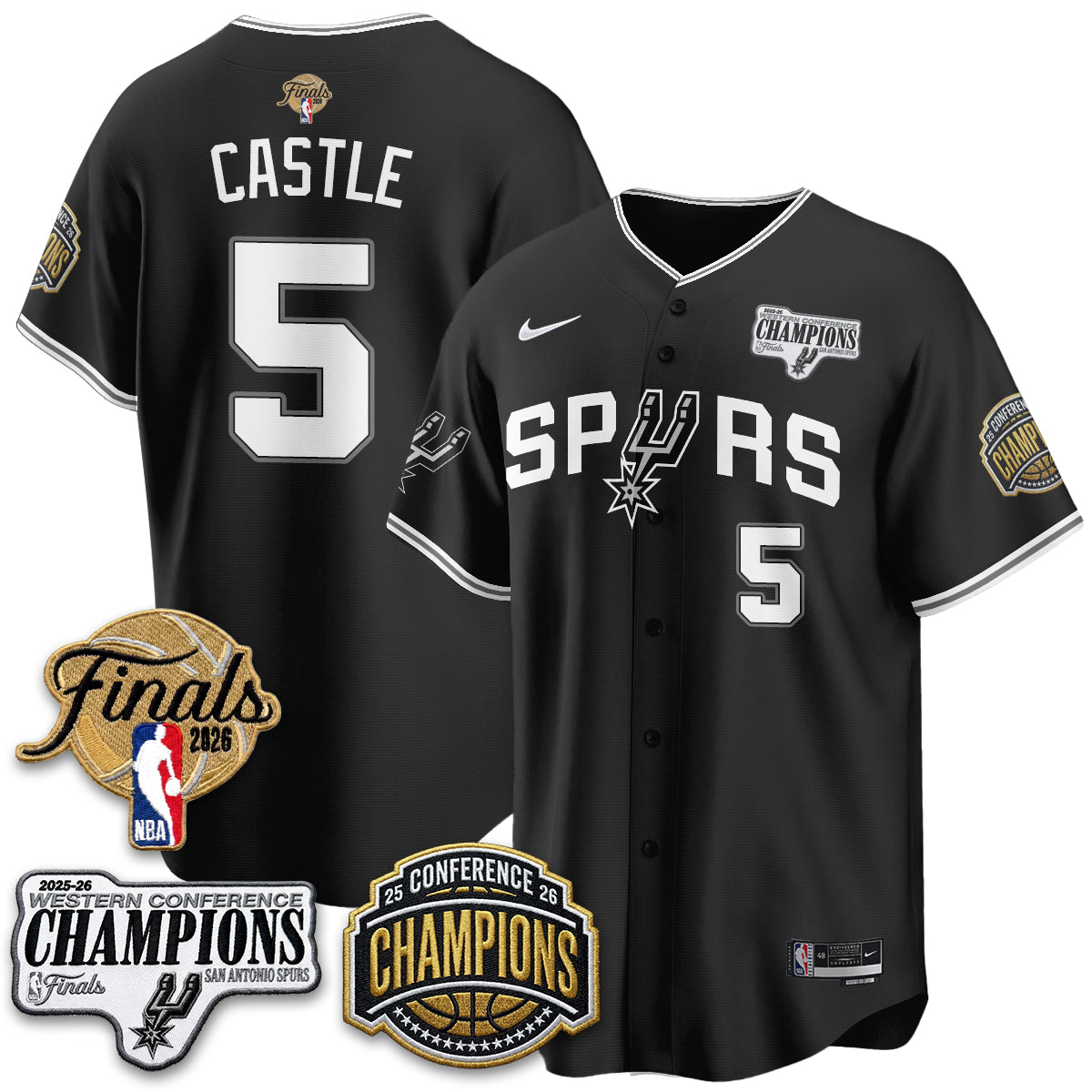 SAS 2026 Basketball Finals Vapor Jersey - Stitched
