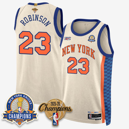 NYK 2026 Basketball Champions Special Edition Vapor Jersey V2- Stitched