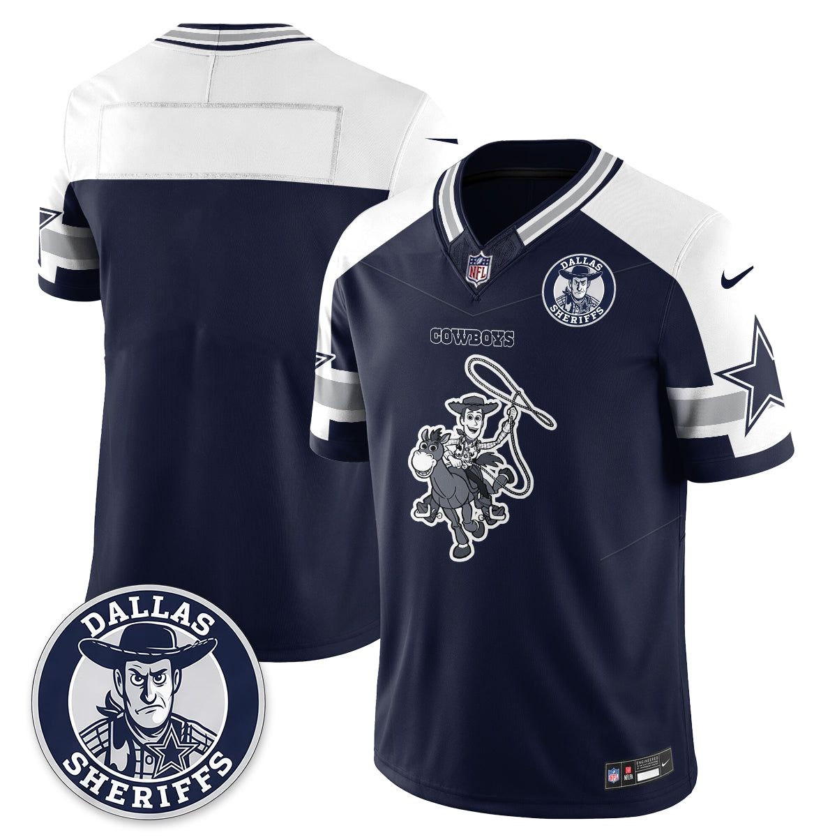 DAL x Toy Cowboy Edition Vapor Jersey - Stitched
