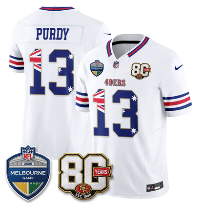 SF Melbourne Game 2026 Vapor Jersey - Stitched