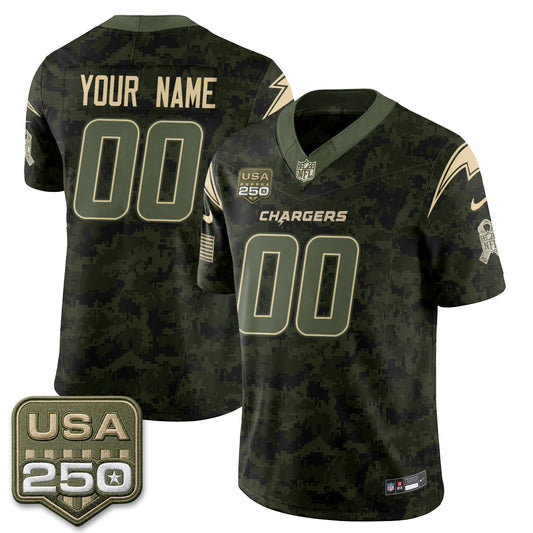 LVG 2026 Salute to Service Vapor Custom Jersey - Stitched