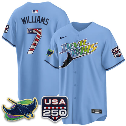 TB Independence Day USA 2026 City Connect Vapor Jersey - Stitched