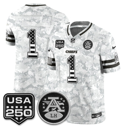KC 2026 Salute to Service Vapor Jersey - Stitched
