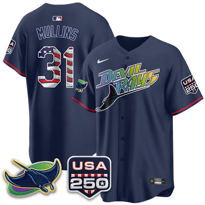 TB Independence Day USA 2026 City Connect Vapor Jersey - Stitched