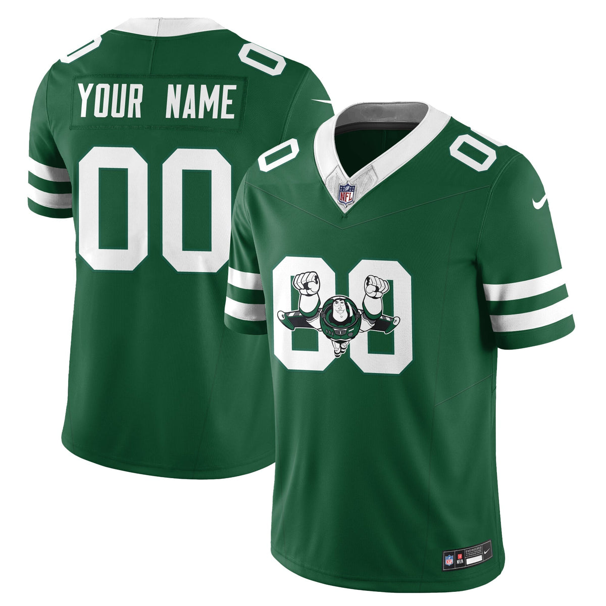 NYJ x Infinity & Beyond Hero Edition Vapor Custom Jersey - Stitched