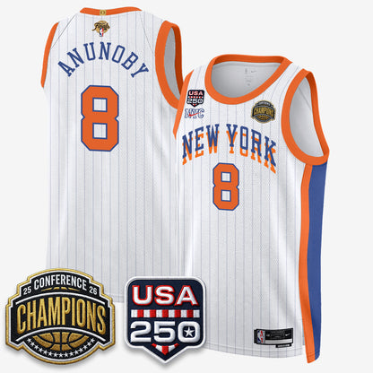 NYK 2026 NBA Eastern Conference Champions City Edition Jersey V2- Stitched
