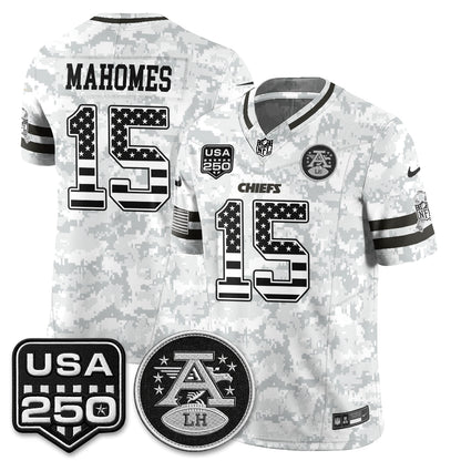 KC 2026 Salute to Service Vapor Jersey - Stitched