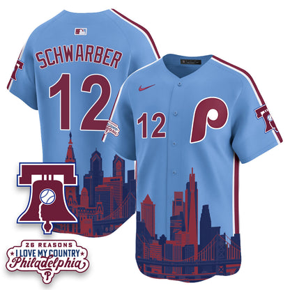 PHI "26 Reasons I Love My Country" Edition Vapor Jersey - Stitched