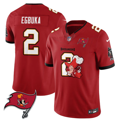 TB x Red Coat Captain Edition Vapor Jersey - Stitched