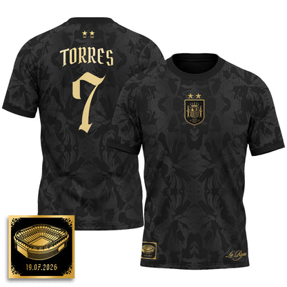 Spain 2026 Soccer Champions Vapor Jersey - Printed