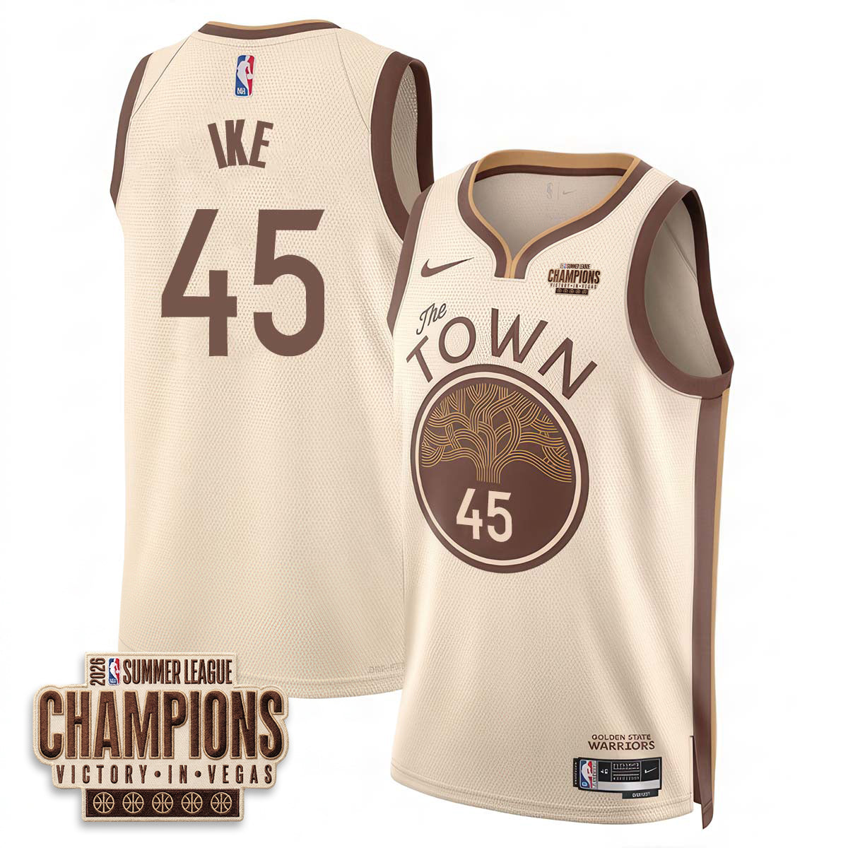 GSW 2026 Summer League Vapor Jersey - Stitched
