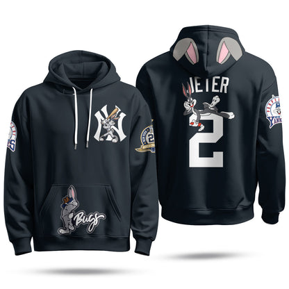 NYY Bunny Vapor Limited Hoodie - Printed