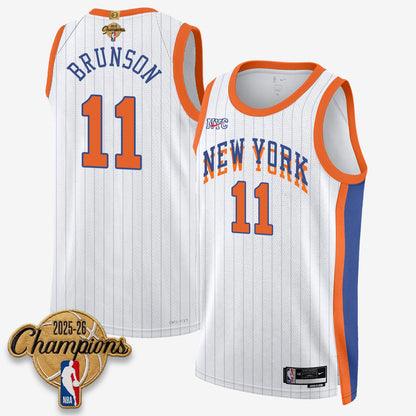NYK 2026 Basketball Champions Vapor Jersey V2- Stitched