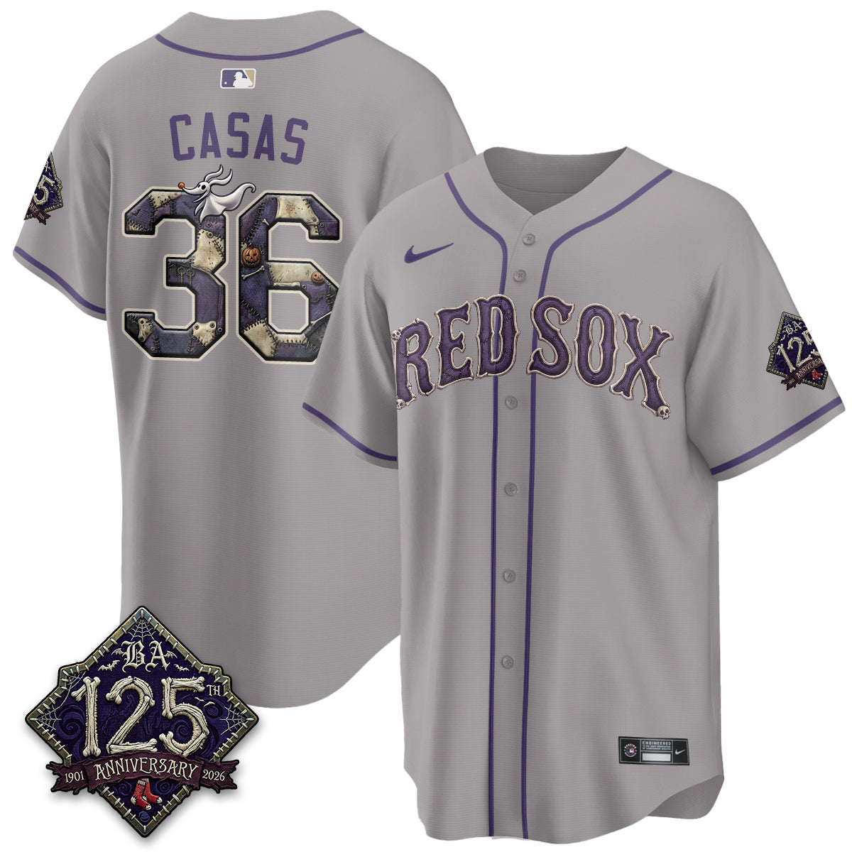 BOS Nightmare Vapor Limited Jersey - Stitched